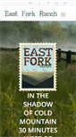 Mobile Screenshot of eastforkranchwnc.com